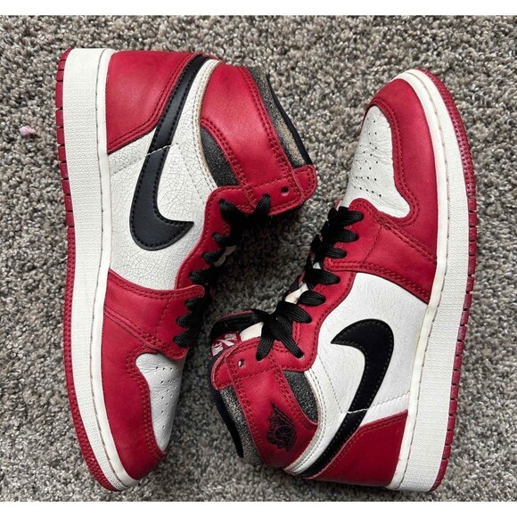 Nike Air Jordan 1 Chicago Reimagined Lost & Found Size 4.5 Youth (Size 6 Women's - Picture 7 of 8